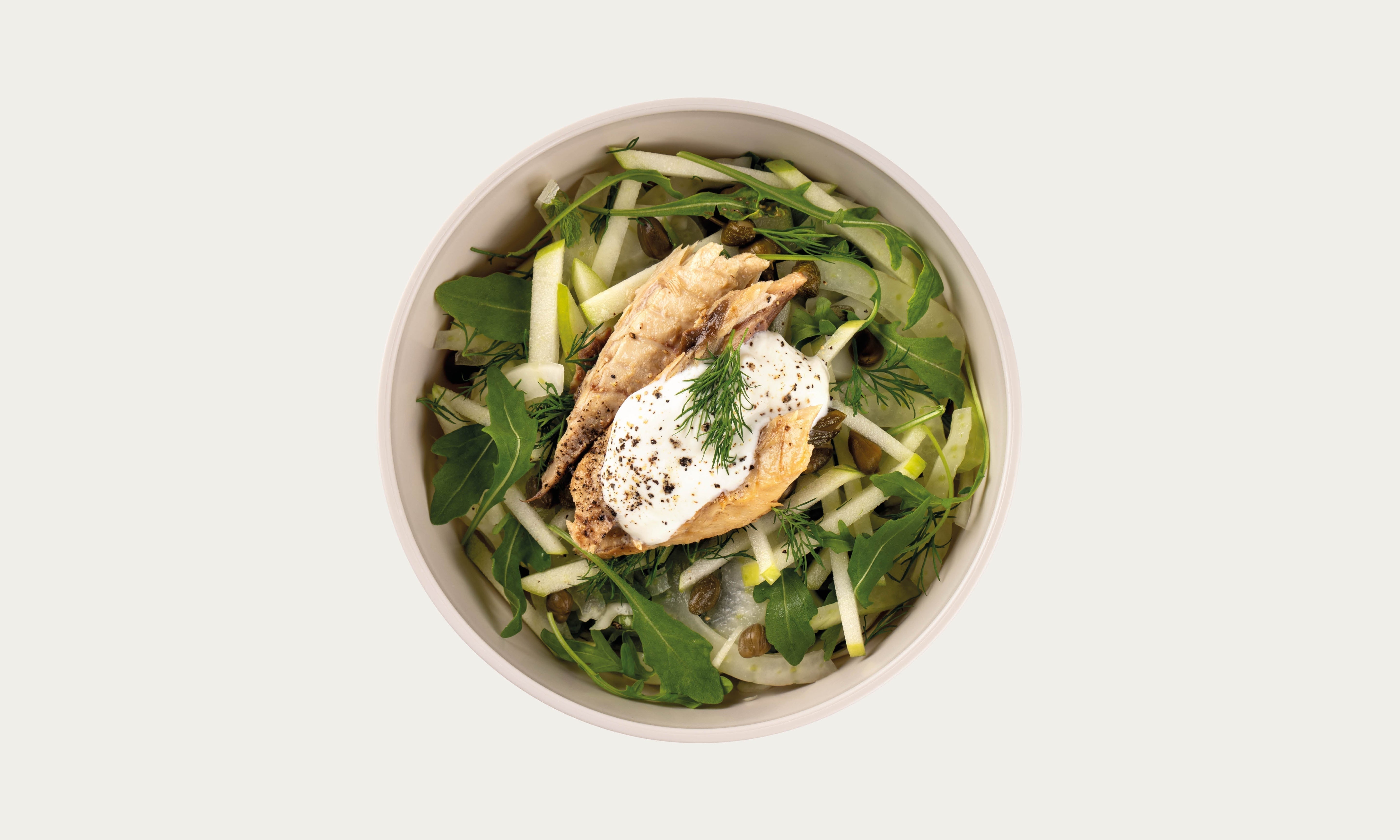 Mackerel Salad With Apple And Fennel